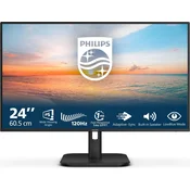 Philips 23,8 24E1N1200A, VGA, HDMI, DP, 120Hz, zv, 24E1N1200A/00