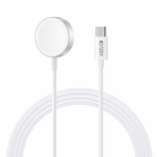 PUNJAC TECH-PROTECT ULTRABOOST MAGNETIC CHARGING TYPE-C CABLE 120CM APPLE WATCH WHITE