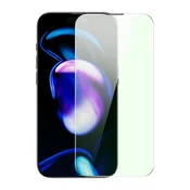 BASEUS Kaljeno staklo za iPhone 14 Pro cijeli ekran 0,3 mm protiv plavog svjetla