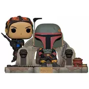 Bobble Figure Star Wars POP! - Boba Fett And Fennec On Throne