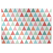 Decormat Podloga za stol Colorful triangles 140x100 cm 15 cm