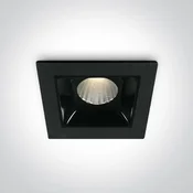 VGRADNA LED SVETILKA 2W/3000K/160lm IP20 ČRNA DM50102B/B/W