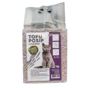 TOFU CAT Biorazgradivi grudvajući posip od bambusa i soje sa mirisom lavande 5.7L