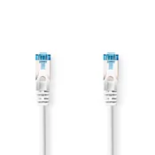 Nedis Omrežni kabel CAT6a | S/FTP | RJ45 Moški | RJ45 Moški | 15,0 m | Brez oprijema | Okrogla | LSZH | Siva | Oznaka