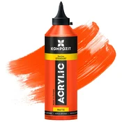 Akrilna barva Kompozit STANDART Fluorescent 500 ml - 113 fluorescentna oranžna