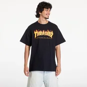 Majice Thrasher Flame Logo T-Shirt Black XL