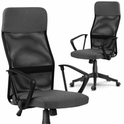 shumee Sofatel Sydney micromesh pisarniški stol, temno siv
