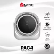 Prenosni ventilator Fantech PAC4 sivi