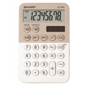 Sharp kalkulator EL760RBLA, namizni, 8-mestni, krem