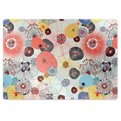 Decormat Podloga za pisalni stol Floral pattern 120x90 cm 15 cm