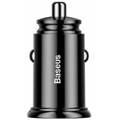 Baseus Circular Car Charger 2xUSB QC3.0 5A 30W (Black)