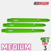 SET pikado nastavkov RED DRAGON/TRX/Medium 48 mm/Green