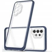 Hurtel ovitek Clear 3in1 za Samsung Galaxy A32 5G, moder