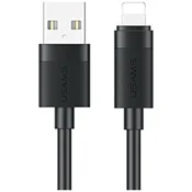 USAMS KABEL USAMS U94 LIGHTNING NA USB-A, 1 M, ZA APPLE TELEFONE, 12 W, HITRI