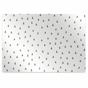 Decormat Podloga za zaščito tal Dragged drops 140x100 cm 15 cm