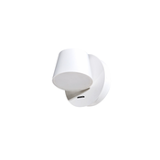 AZZARDO 2566 | Ramona-AZ Azzardo zidna svjetiljka s prekidacem elementi koji se mogu okretati 1x LED 500lm 3000K bijelo