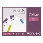 Blok belih papirjev za pastelne barve FABRIANO Tiziano