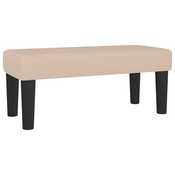 vidaXL vidaXL Klop kapučino 70x30x30 cm umetno usnje, (20955038)