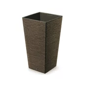 Prosperplast Prevleka za cvetlični lonec FURU SQUARE ECO WOOD 2v1 plastika 30x30x55cm