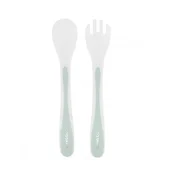 KikkaBoo Set kašicica i viljuška PP Mint (KKB40100)