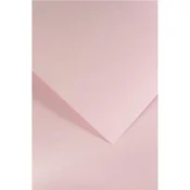 Oblikovalski papir A4, gladek, 210 g, praškasto roza, 20 kosov