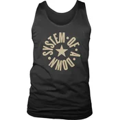 System of a Down Circle Star Logo Black M Majica