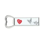 Artdog Podganji terier - odpirač za steklenice s psom, personaliziran odpirač za hladilnik, unikatno darilo Art-Dog za moškega