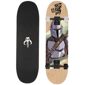 Djecji drveni skateboard Star Wars Mandalorian