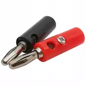 OEM Set Vtičev Tipa Banana 4mm – Pozlačeni ali Posrebreni | za Polnilce Redox Alpha, Raytronic