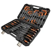Komplet izvijačev – Phillips, Pozidriv, Imbus in Torx, 26 delni