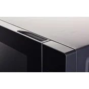 Sharp Mikrovalovna pečica SHARP YC-PS204AE-S, srebrna, 20 L, 700 W, digitalni časovnik, 10 nivojev moči, zaslon LED.