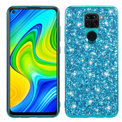 Ovitek za Xiaomi Redmi Note 9 | Bleščice, Moder