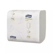 Toalet papir za dispenzer Tork T3 Premium složivi 252 lis 1/30 114273