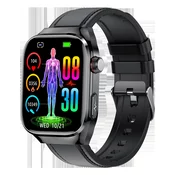 INF Pametna ura EKG, srčni utrip, krvni tlak, spanje, pedometer Black, (21278054)