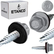 shumee Kmečki vijaki GTO2 Z14 4,8x20mm RAL 9006