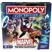 Društvene igre Hasbro Monopoly Flip Edition MARVEL