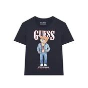 Guess Majica L6RI11 K8HM4 Mornarsko modra Regular Fit