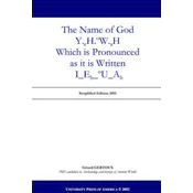 Name of God Y.Eh.Ow.Ah Which is Pronounced as it is Written I_eh_ou_ah