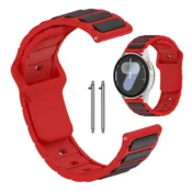Pašček za Samsung Galaxy Watch 46mm, 3 45mm, S3 Classic, rdeč 22mm