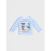 Sinsay - Pamucna dukserica sa printom Mickey and Donald - belo