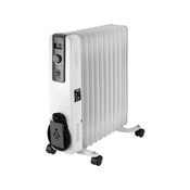 Uljni radijator sa 11 rebara 2500W beli Neo