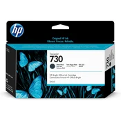 Kertridž HP 730 130ml/mat crna