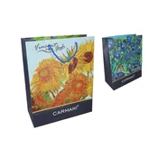 Carmani Darilna vrečka - V. van Gogh, Perunike, Sončnice ()