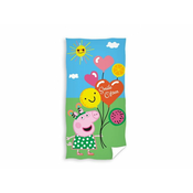 Carbotex CARBOTEX Bombažna brisača 70/140cm PEPPA PIG, PP213016