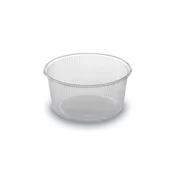 Skleda (PP) okrogla prozorna O101mm 250ml [100 kos]