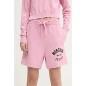Bombažne kratke hlače Moschino Jeans