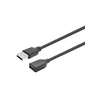 shumee Vivolink PROUSBAAF5 USB kabel USB 2.0 5m USB A črne barve