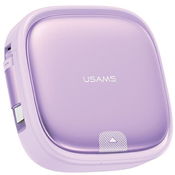 USAMS USAMS 3V1 ZVILNI KABEL S ŠKATLO MICROUSB/USB-C/DO LIGHTNING 60W VIJOLIČEN, (21980526)
