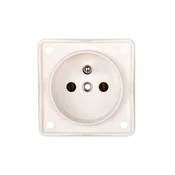 Integro Flow Enojna vtičnica z/brez vtičnice, snežno bela mat 961852502