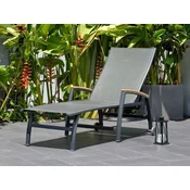 Mountfield Mountfield Vrtni Ležalnik Angela Deluxe 169 x 83,2 x 113,7 cm Aluminij